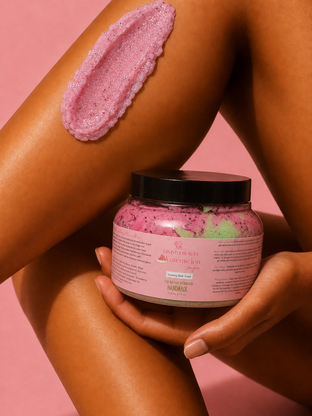 Watermelon Sugar Foaming Body Scrub