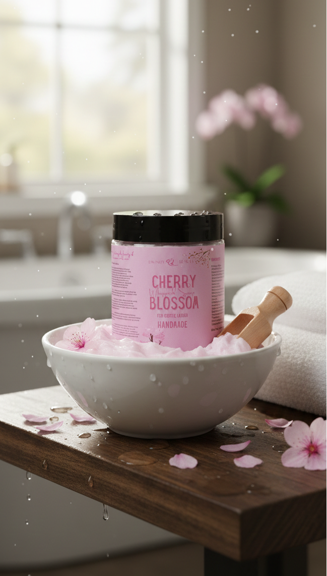 Jabón Batido Flor de Cerezo
