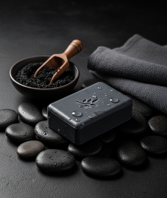 Obsidian Charcoal Face & Body Soap Bar