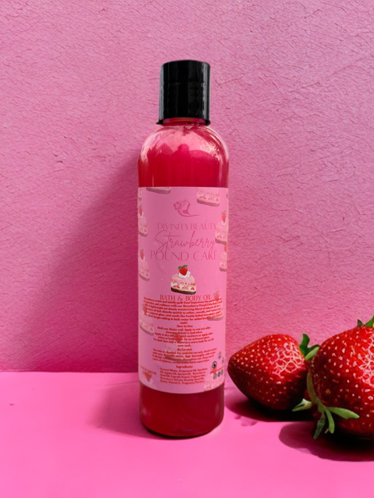 Strawberry Pound Cake Beauty Bundle
