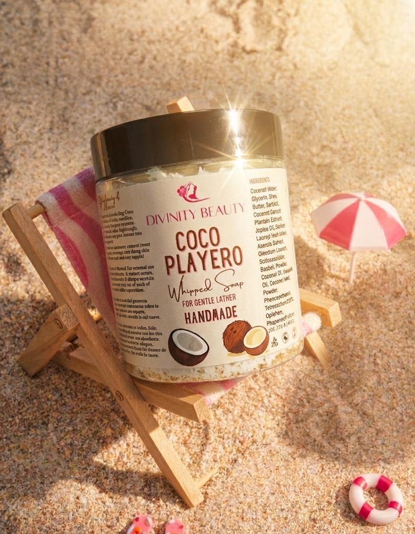 Coco Playero Whipped Soap