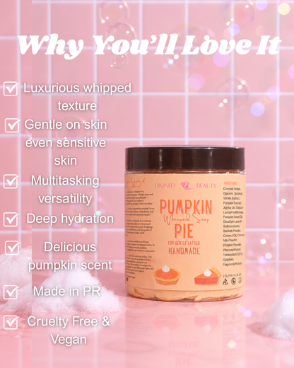 Pumpkin Pie Whipped Soap