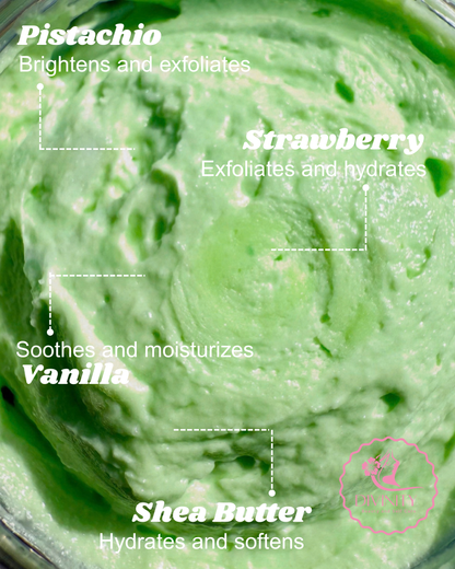 Jabón Batido de Helado de Pistacho