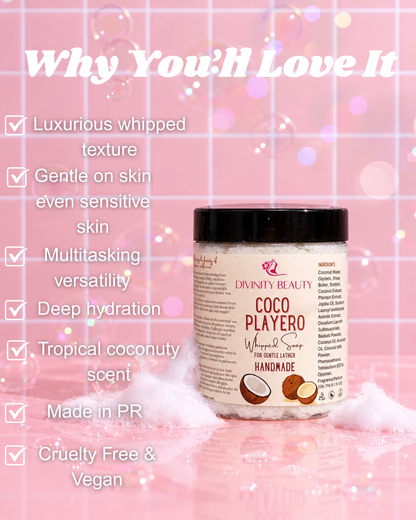 Coco Playero Whipped Soap