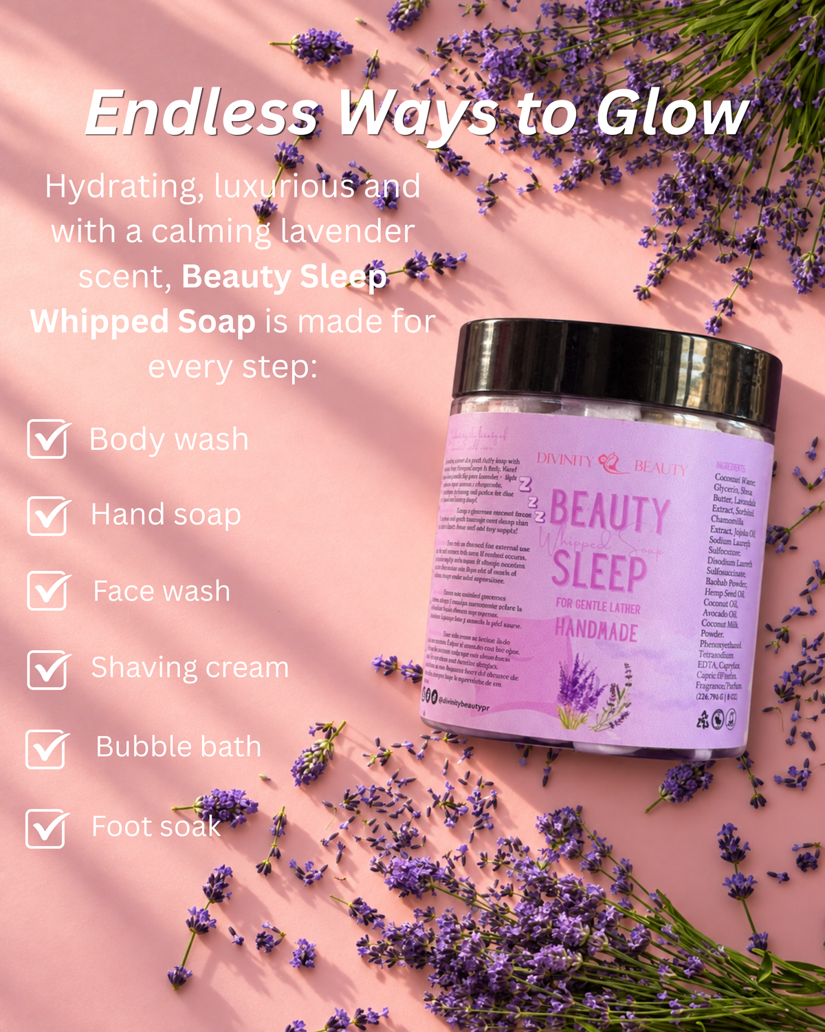 Beauty Sleep Whipped Soap