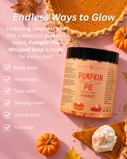 Pumpkin Pie Whipped Soap