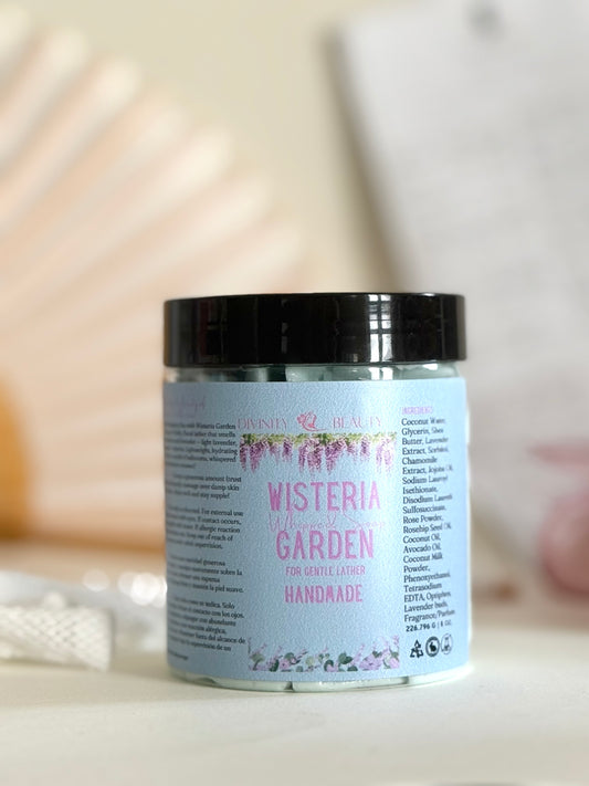 Wisteria Garden Whipped Soap