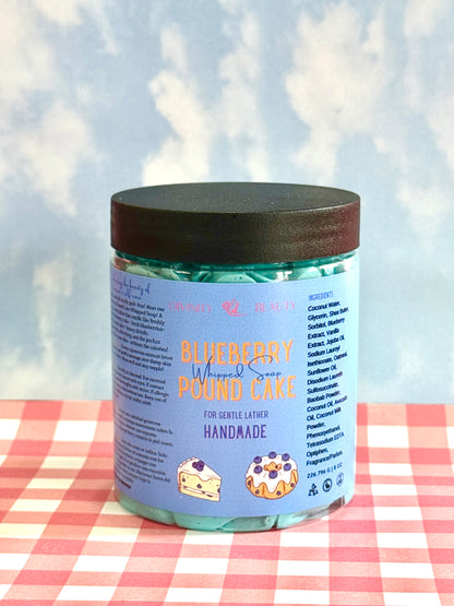 Blueberry Pound Cake Whipped Soap