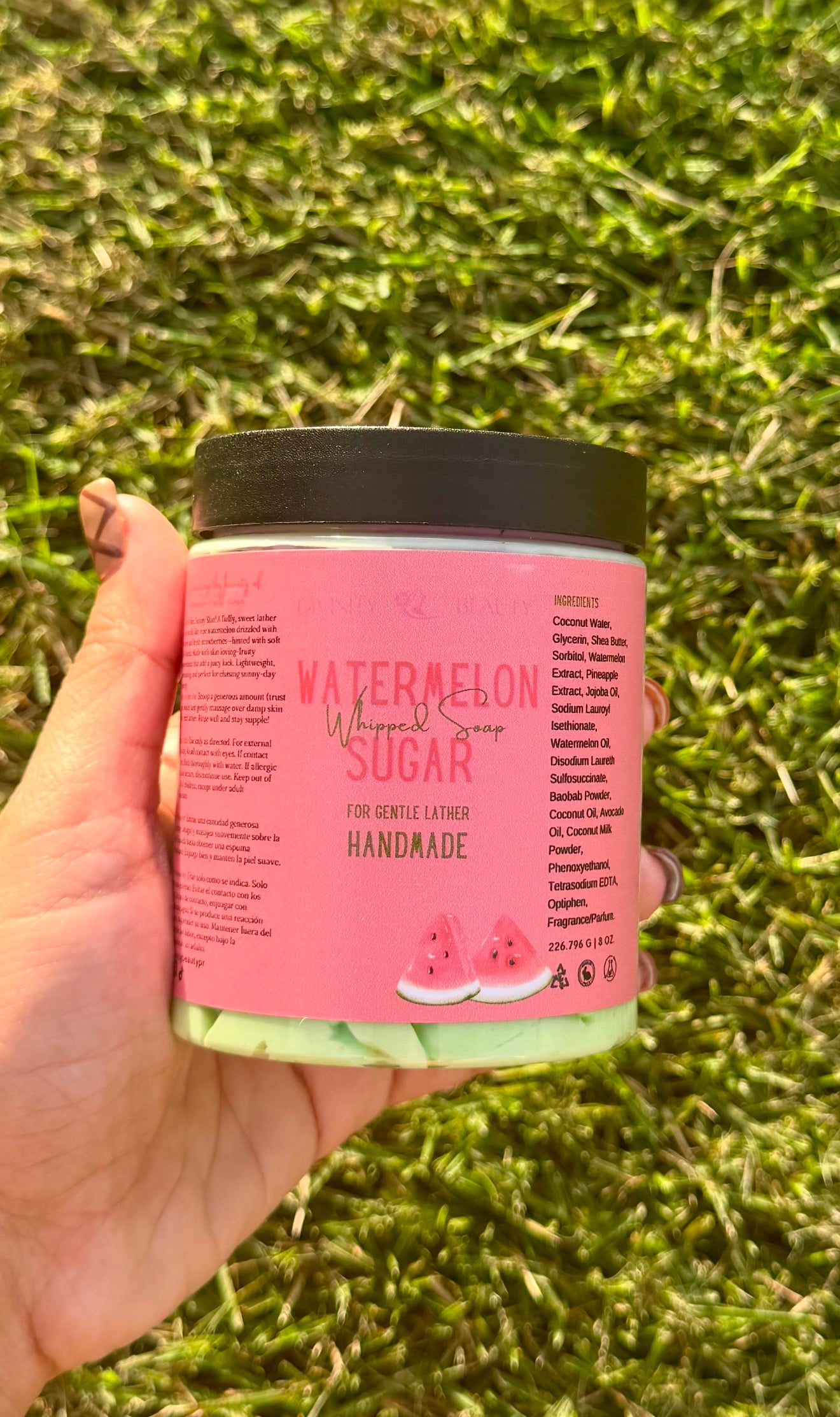 Watermelon Sugar Whipped Soap