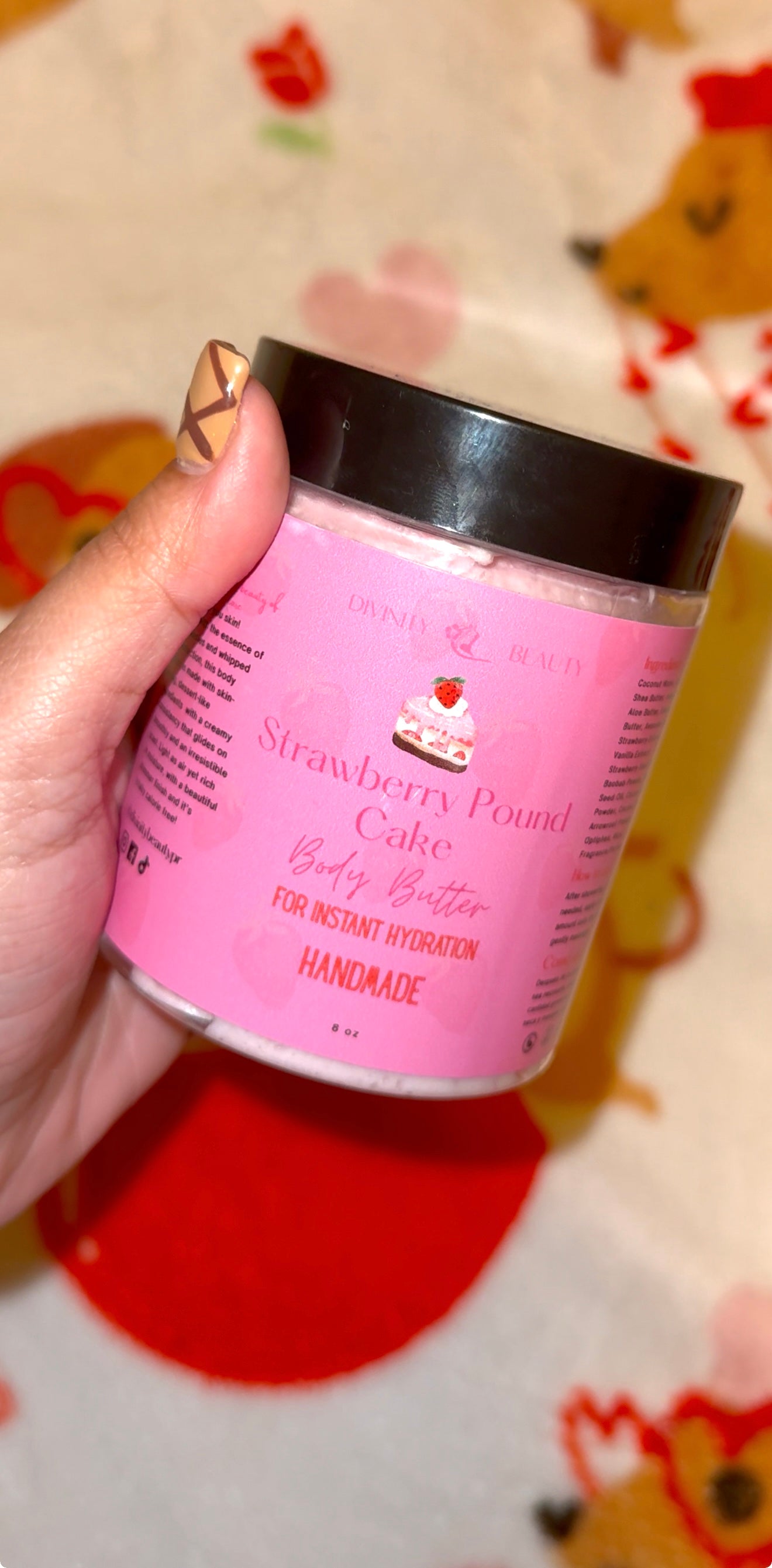 Strawberry Pound Cake Beauty Bundle
