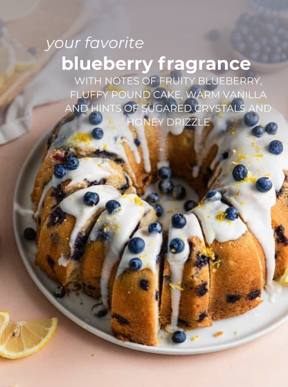 Blueberry Pound Cake Whipped Soap