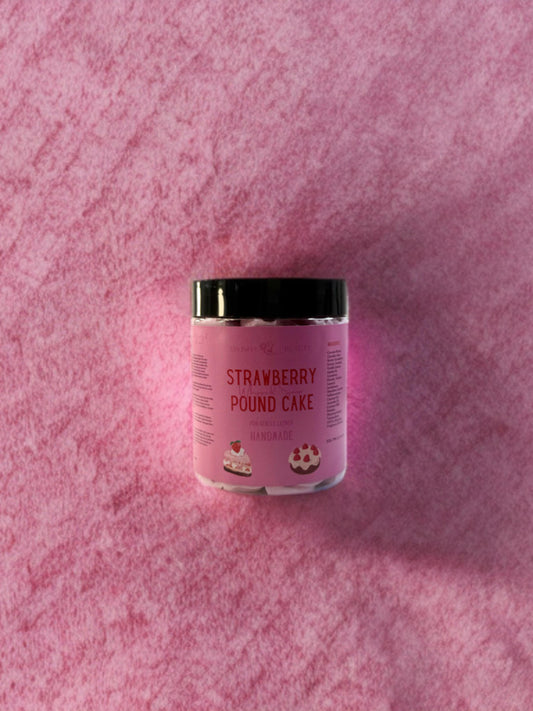 Strawberry Pound Cake Whipped Soap