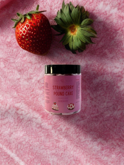 Strawberry Pound Cake Whipped Soap
