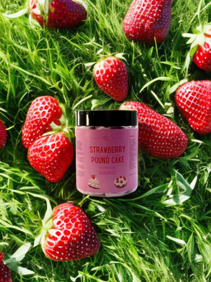 Strawberry Pound Cake Whipped Soap
