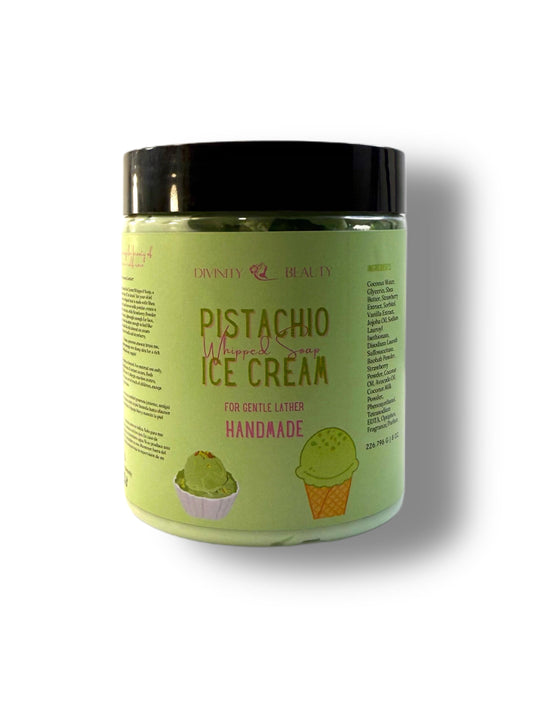Pistachio Ice Cream Whipped Soap