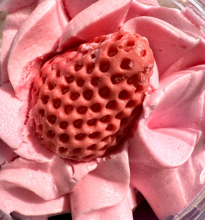 Strawberry Pound Cake Whipped Soap