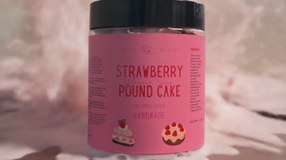 Strawberry Pound Cake Whipped Soap