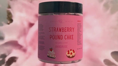Strawberry Pound Cake Whipped Soap