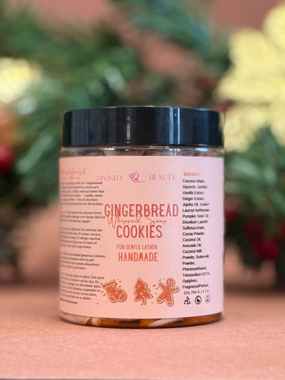 Gingerbread Cookies Whipped Soap