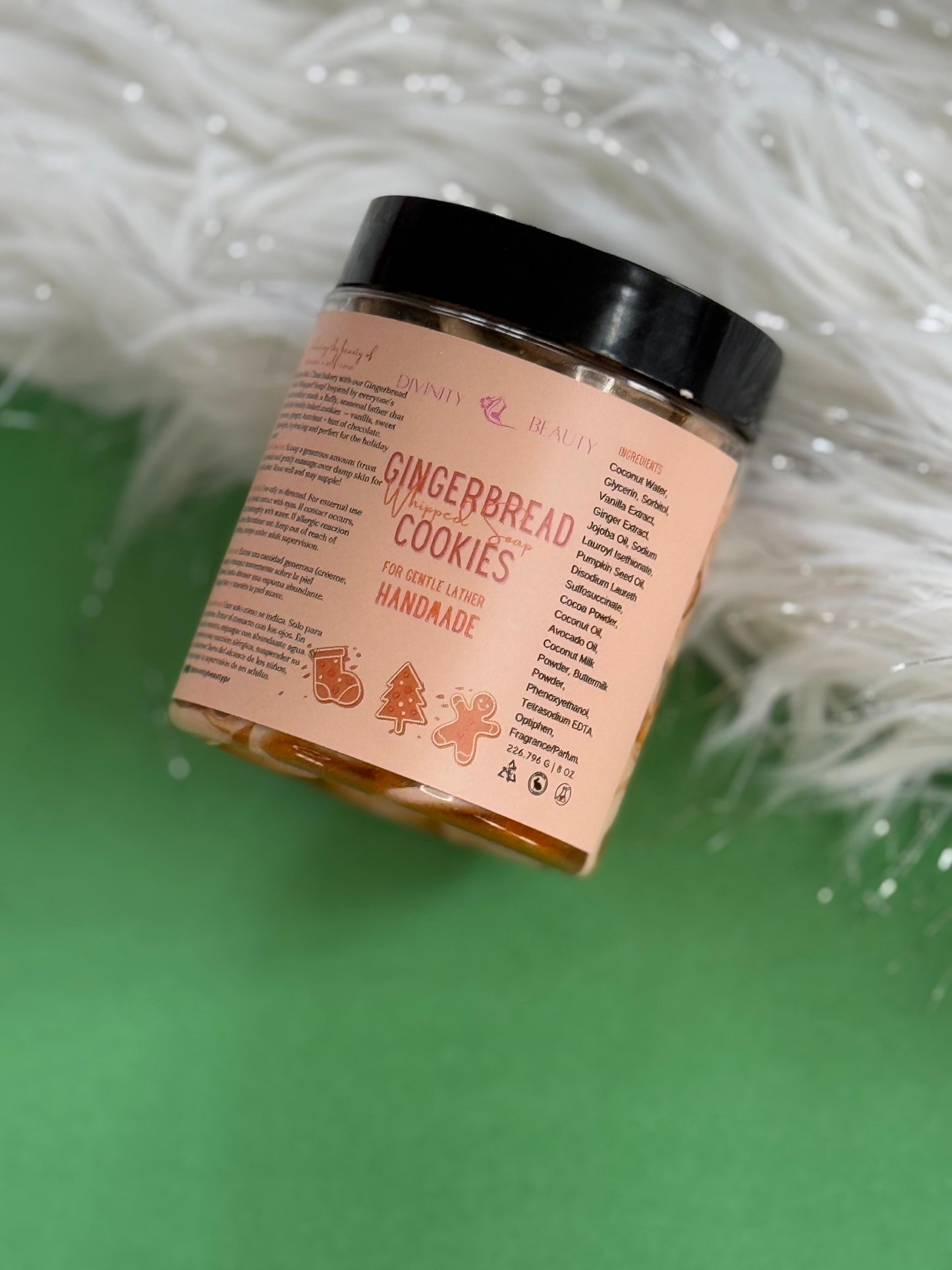 Gingerbread Cookies Whipped Soap